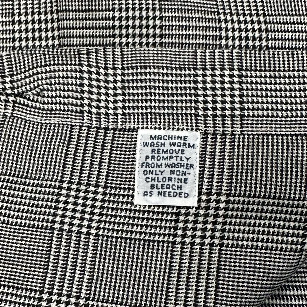 Vintage Polo Ralph Lauren Andrew Glen Plaid Shirt‎ 17 34/35~XL Y2K Monogram
